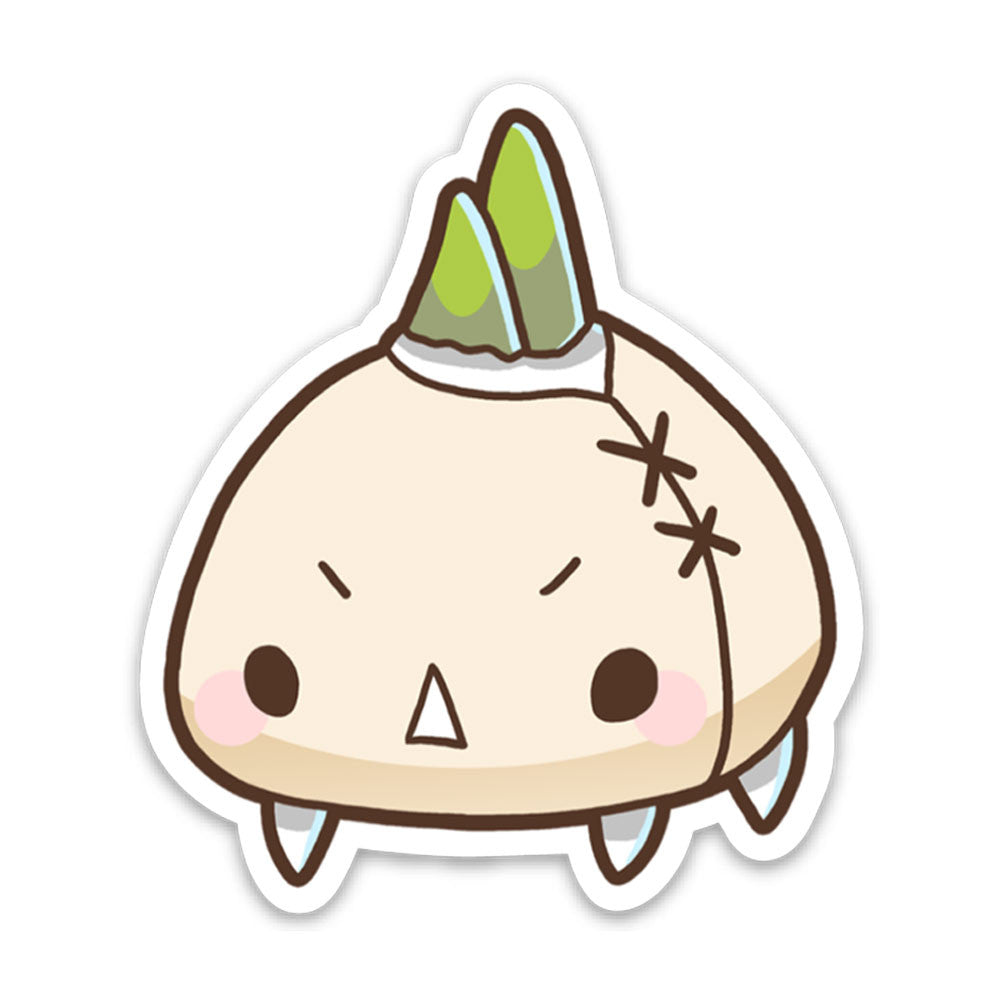 Garlic Monster Sticker