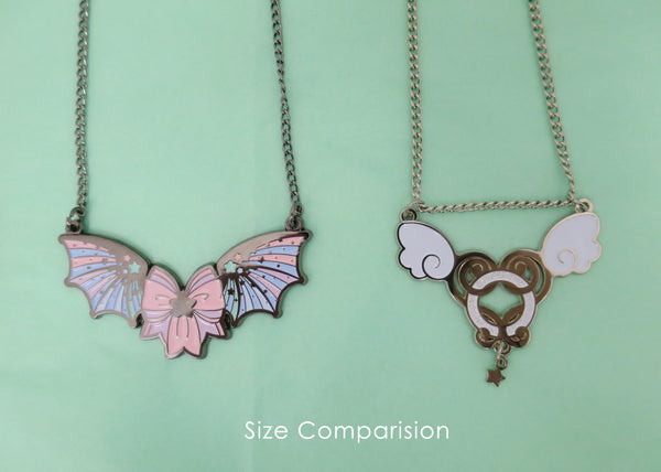 CPR Demon Necklace (Gunmetal Grey)
