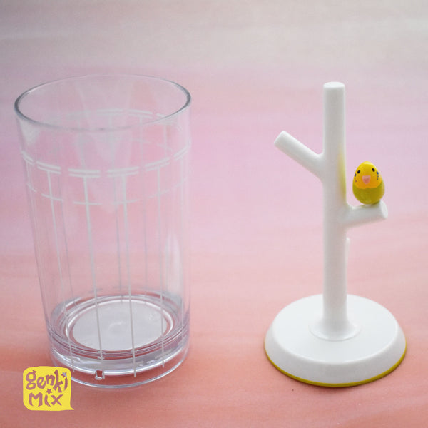 Bird Cage Gargling Cup with Stand / Ring Holder (3 variations)