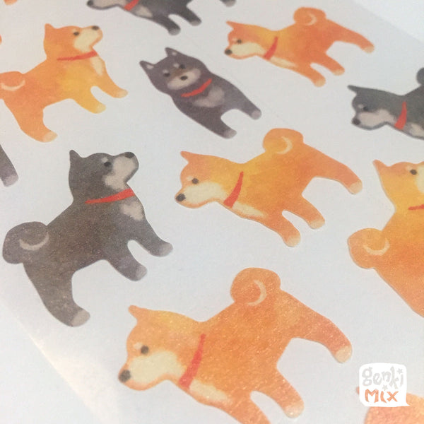 Shiba Inu, Puppy Stickers A