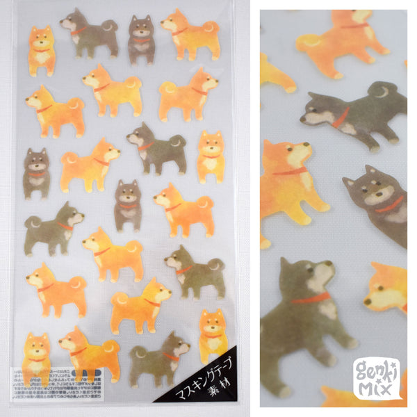 Shiba Inu, Puppy Stickers A