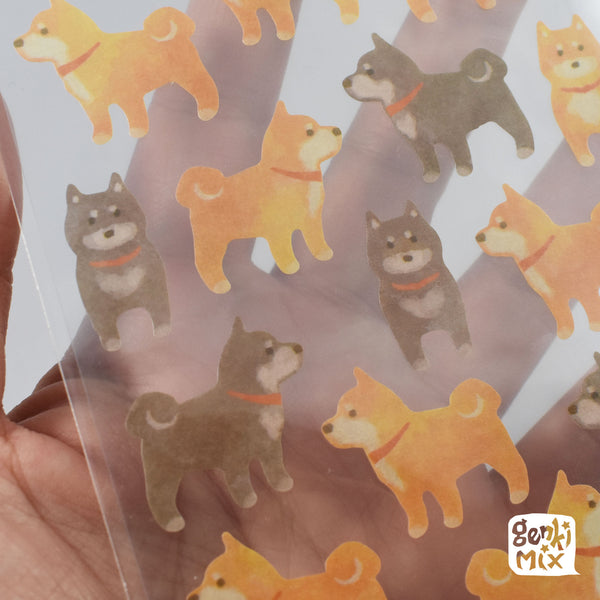 Shiba Inu, Puppy Stickers A