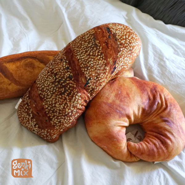 Sesame baguette bread plush