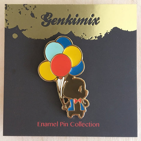 Circus: Balloon Seller Bear Enamel Pin