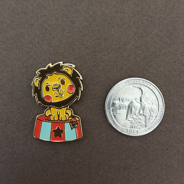 Circus: Brave Little Lion Enamel Pin