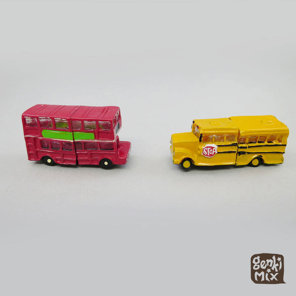 Magnets & Card holder A - Buses