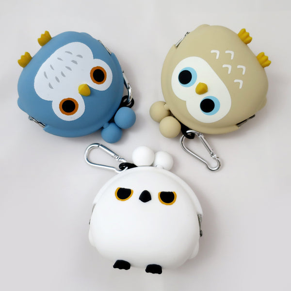 Blue Owl Pochi Coin Purse