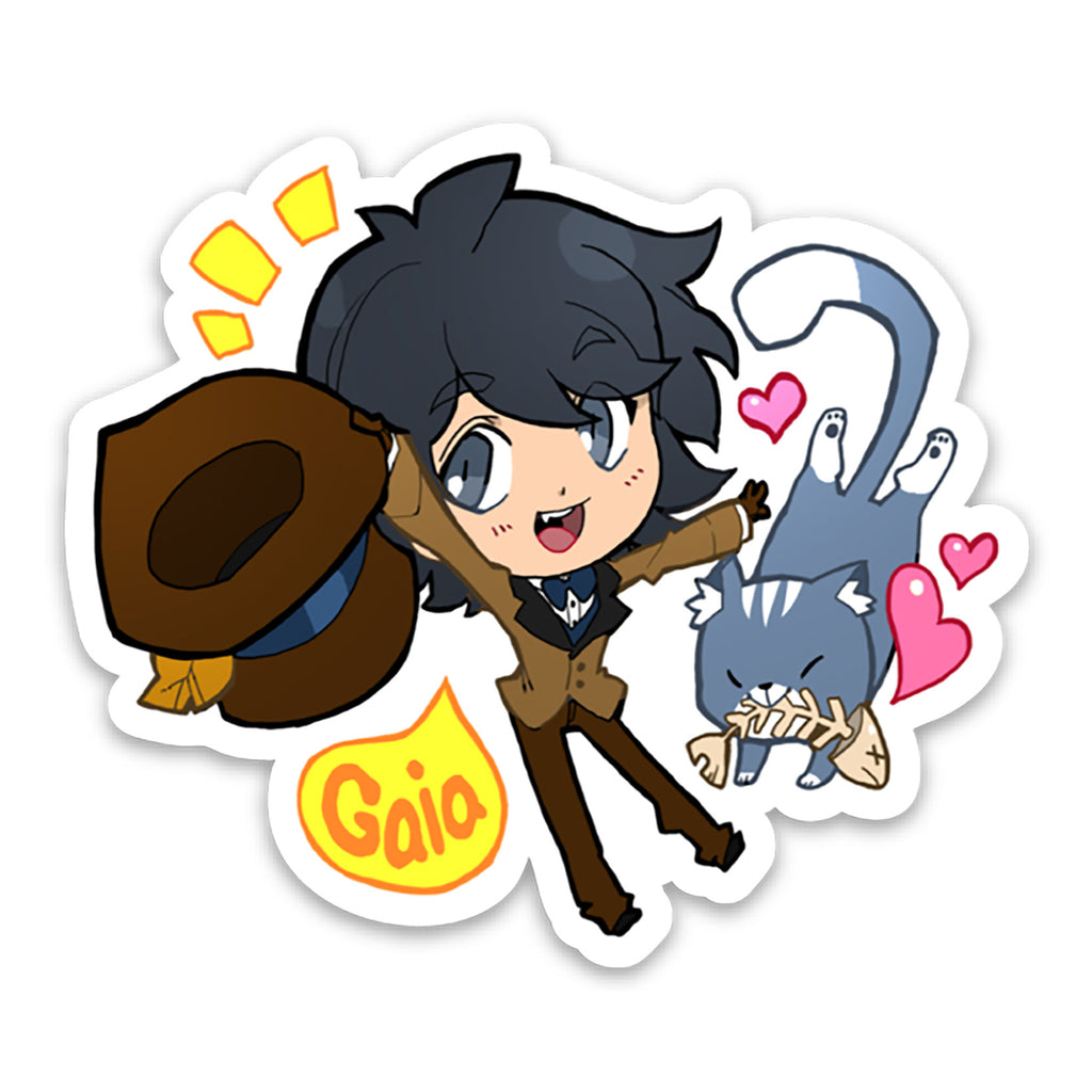 Gaia NPC Sticker 01: Ian and Rufus