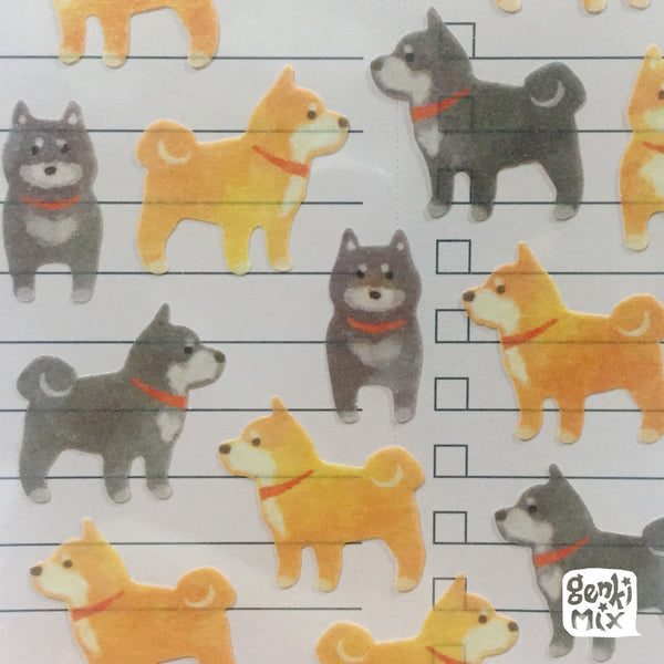 Shiba Inu, Puppy Stickers A