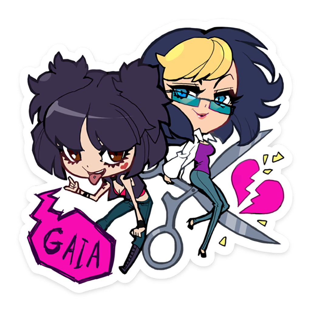 Gaia NPC Sticker 03: Moira and Vanessa