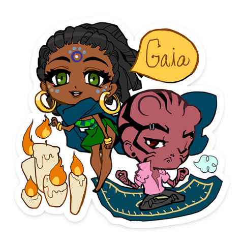 Gaia NPC Sticker 07: Devin and Josie
