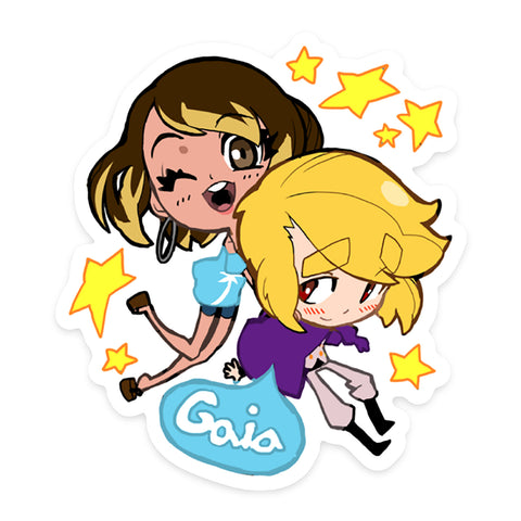 Gaia NPC Sticker 02: Sasha and Gino