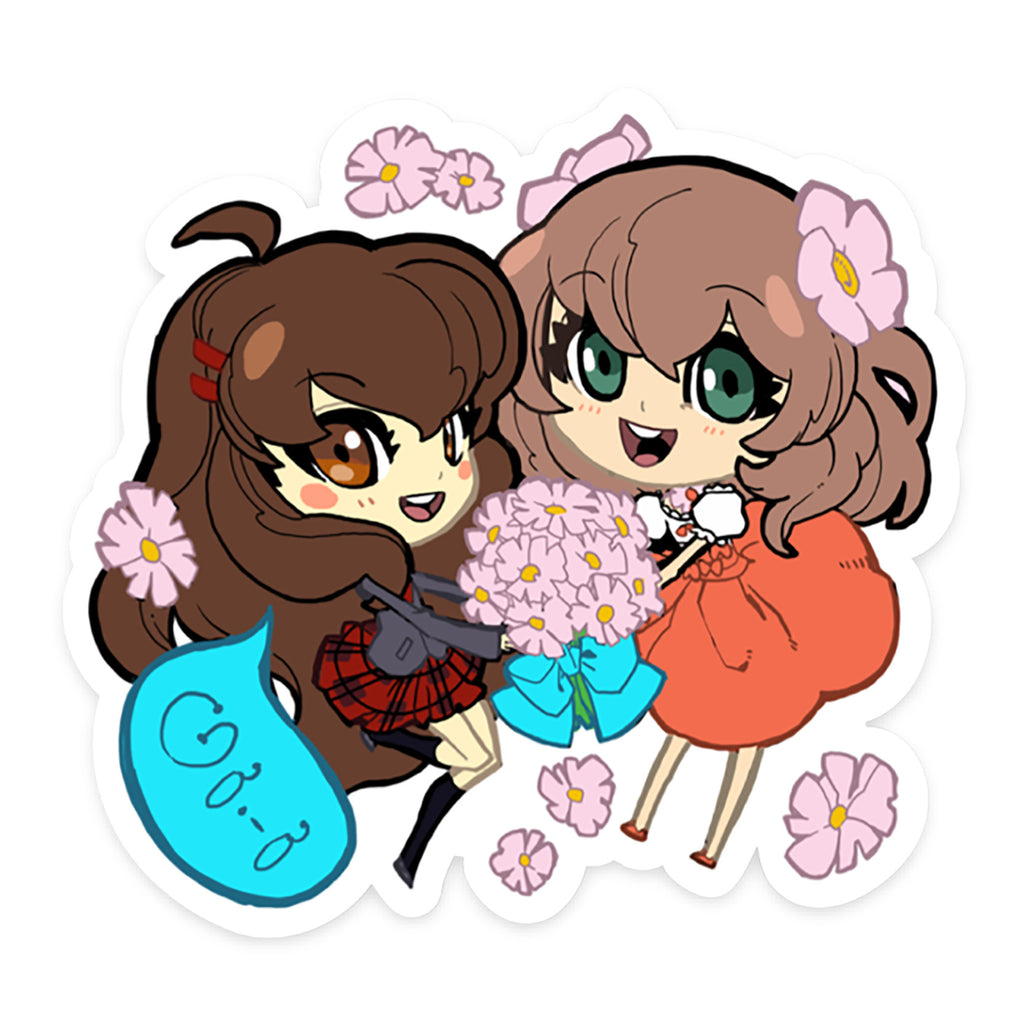 Gaia NPC Sticker 04: Kanoko and Rina